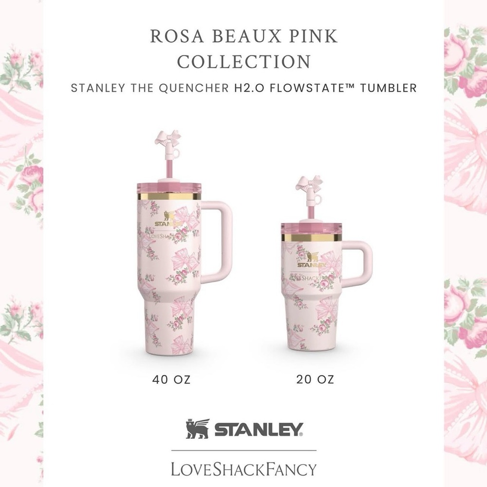 Loveshackfancy x Stanley holiday cup 20 oz